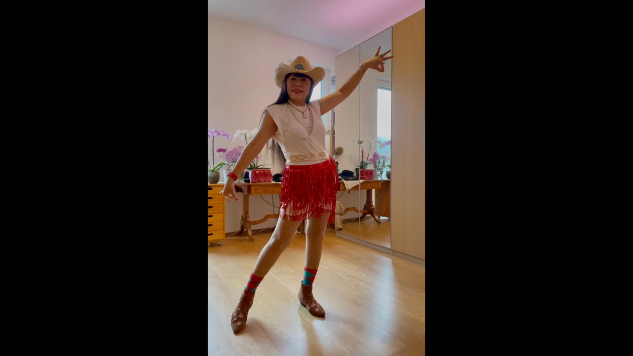 Just Dance 567 Linedance Demo lernen mit Tukta Linedancestompers (Schritt für Schritt  auf deutsch)