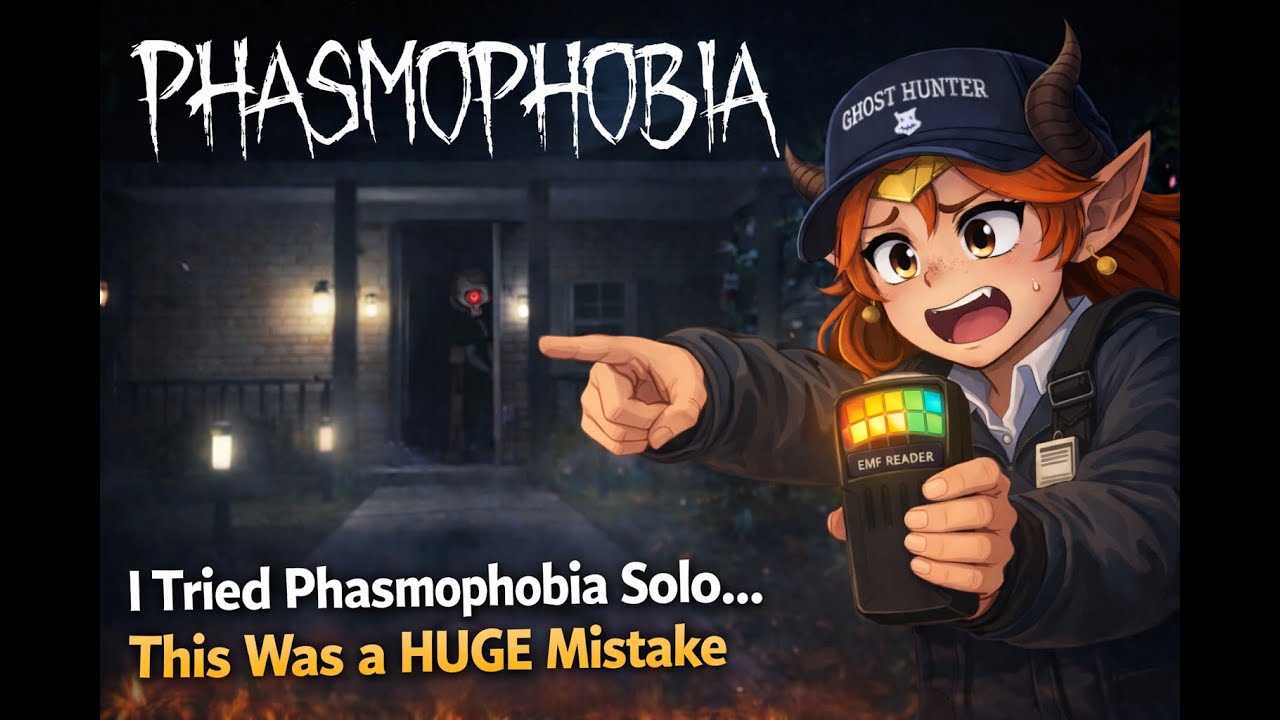 I Tried Phasmophobia Solo… This Was a HUGE Mistake