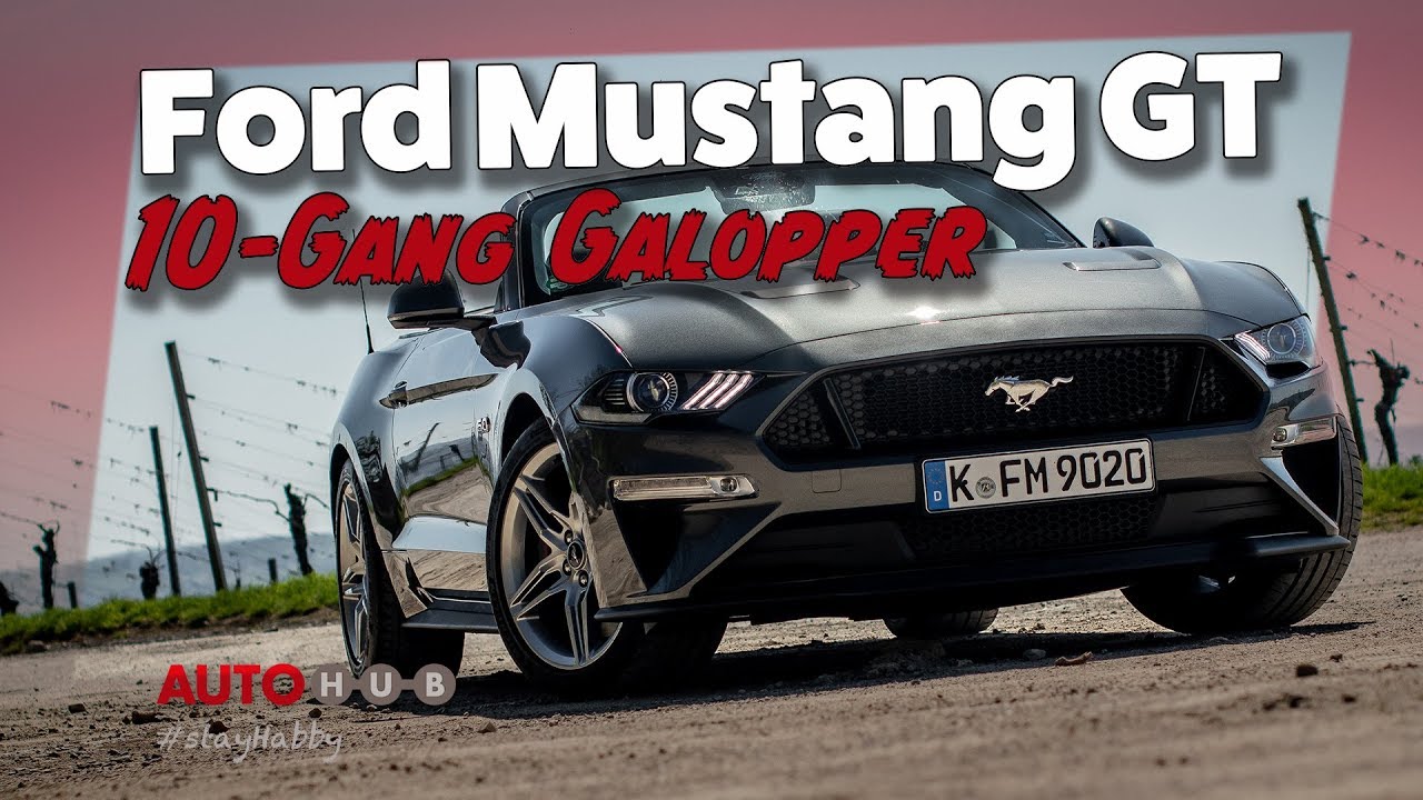 Ford Mustang GT 2018 // Test / Fahrbericht / Review