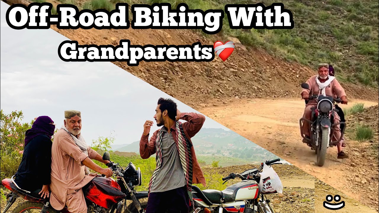 Grandparents k sath Offroad Biking❤️‍🩹🥹Anari Orchard Top ⛰️