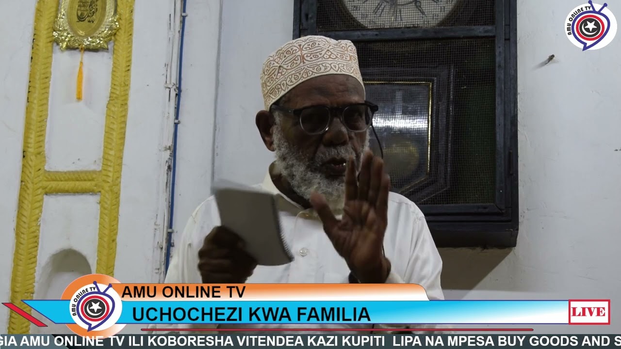 AMU ONLINE TV-UCHOCHEZI KATIKA FAMILIA USTADH MAU