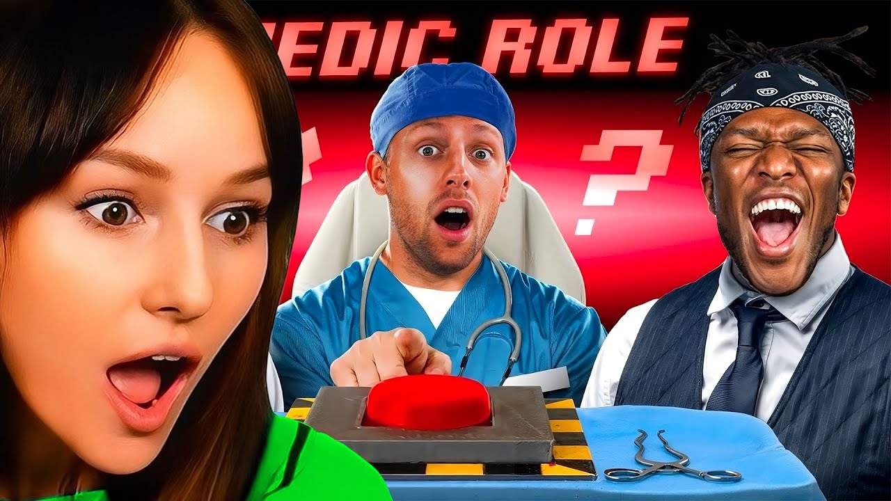 Freya Reacts to SIDEMEN MAFIA BUT THERE'S A MEDIC ROLE