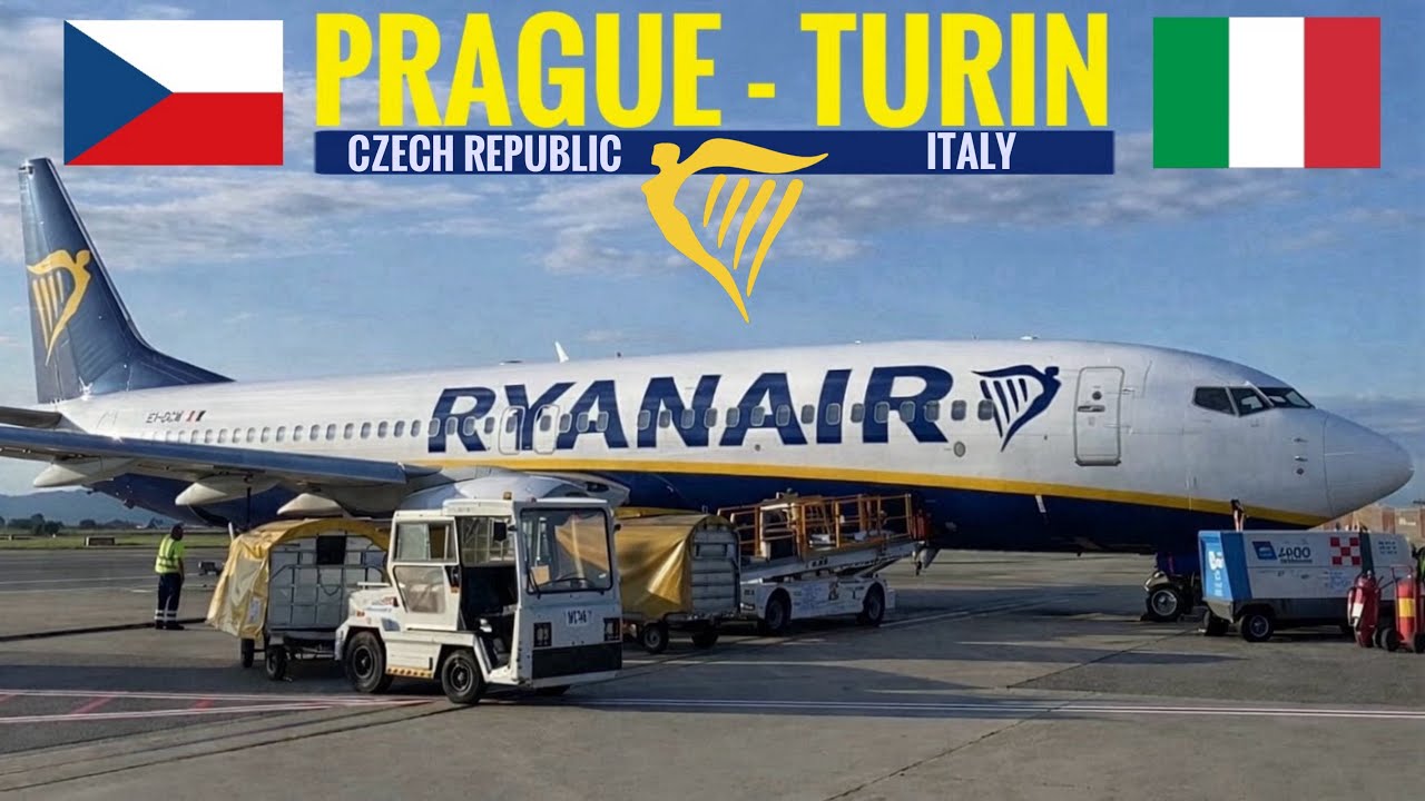 TRIPREPORT | Ryanair (ECONOMY) | Boeing 737-800 | Prague - Turin