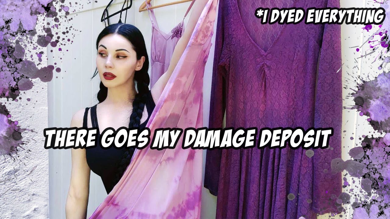 I Spent The Day Dyeing And Upcycling Dresses