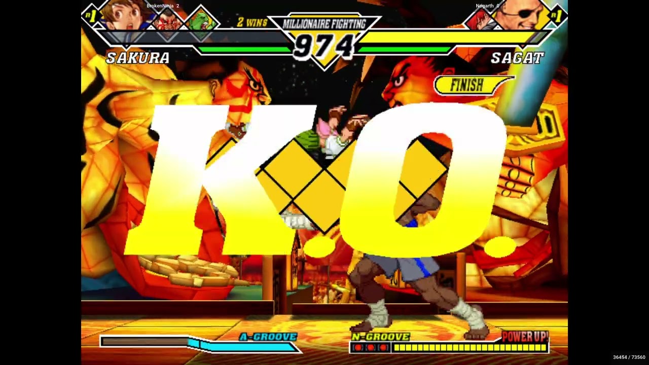 CVS2 / BrokenNinja VS Nogarth / FT3/ Fight Cade 2 Flycast