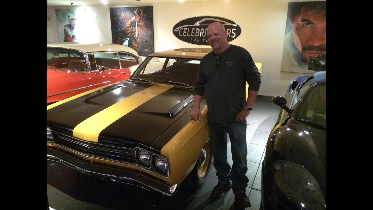 Plymouth roadrunner. Rick Harrison of Pawn Stars.