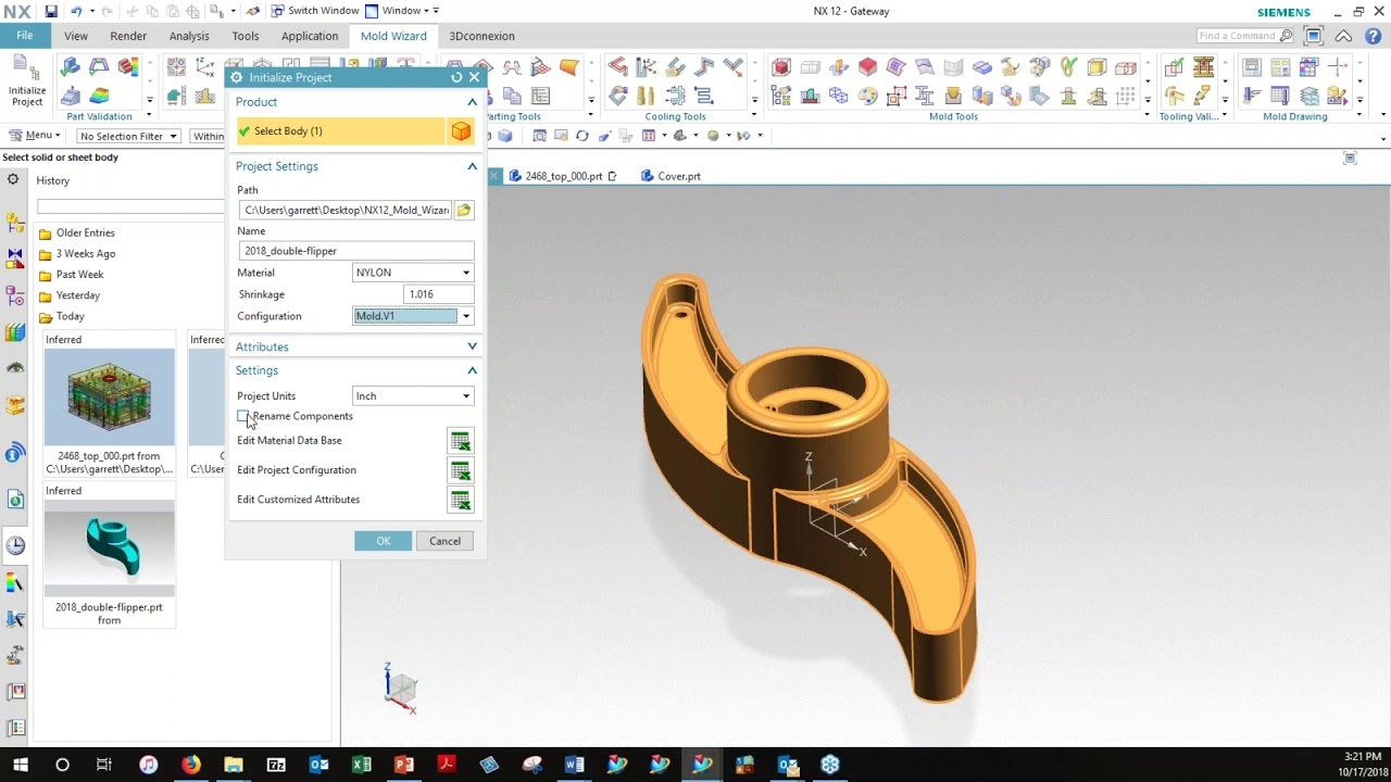 Mold Wizard – Project Initialization