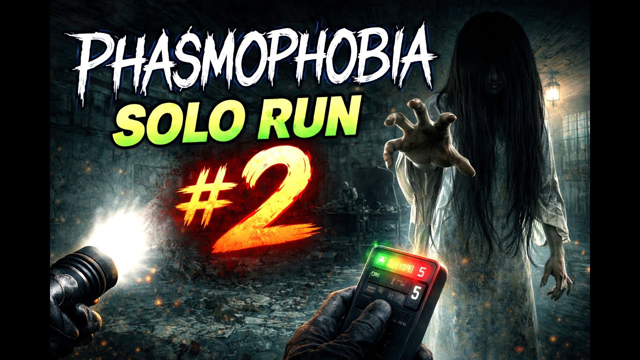 I Got Cocky… Then Immediately Screamed | Phasmophobia Solo Run 2.0
