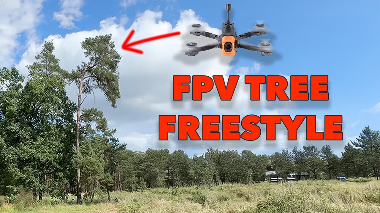 DROHNE im HÖCHSTEN BAUM VERSENKT 🌲😭🚁 | FPV TREE FREESTYLE 