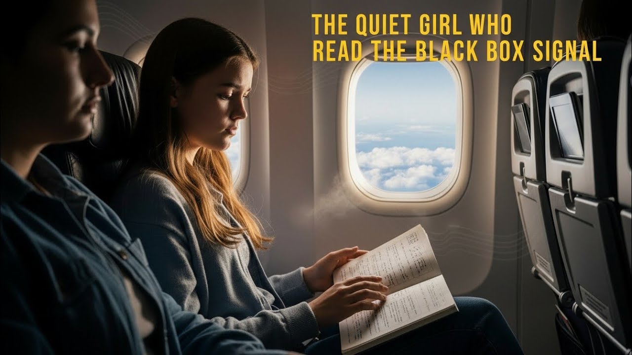 🥺THE QUIET GIRL WHO READ THE BLACK BOX SIGNAL – 240 Lives Saved✈️