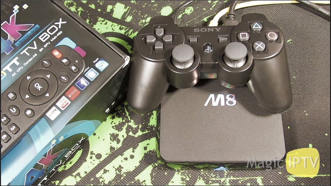 Android TV Box OTT M8 & Joy PS3 | Gameplay | Asphalt 8: Airborne