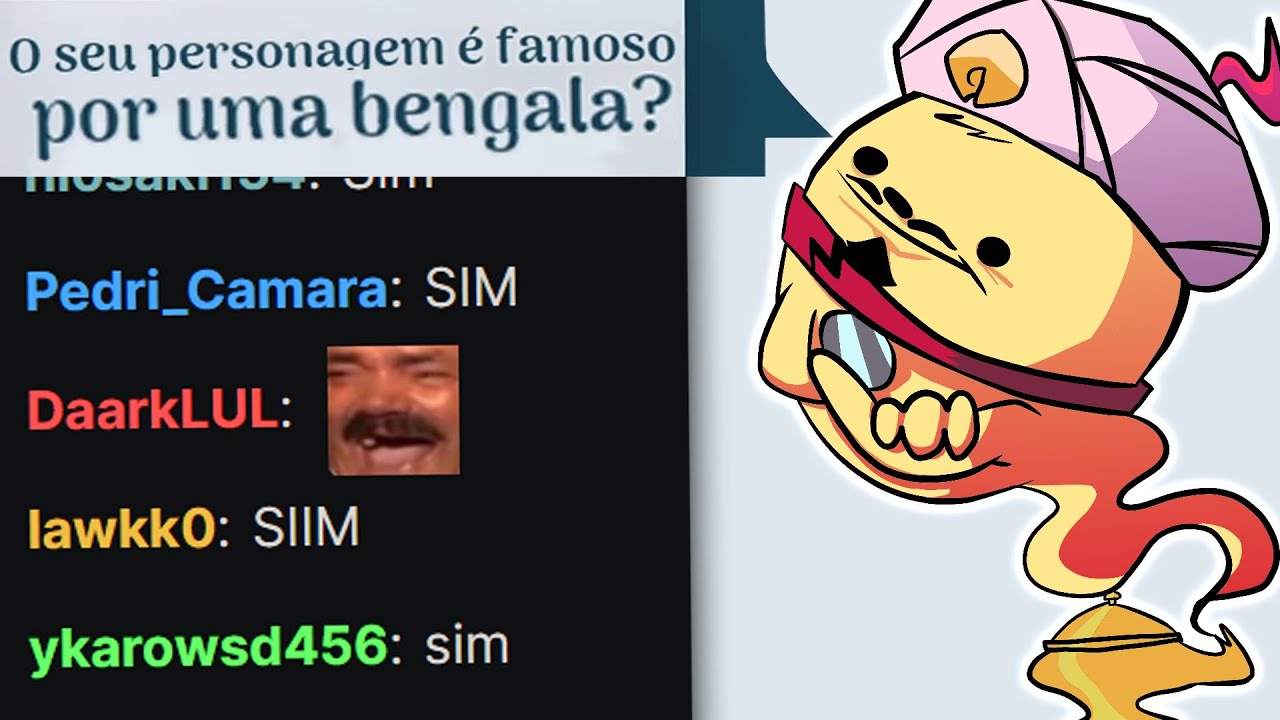 CHAT no AKINATOR procurando sei lá quem