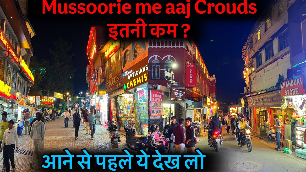 Mussoorie Me Aaj Itni Kam Crowd Kyun? 😱 | Aane Se Pehle Sach Zaroor Dekho