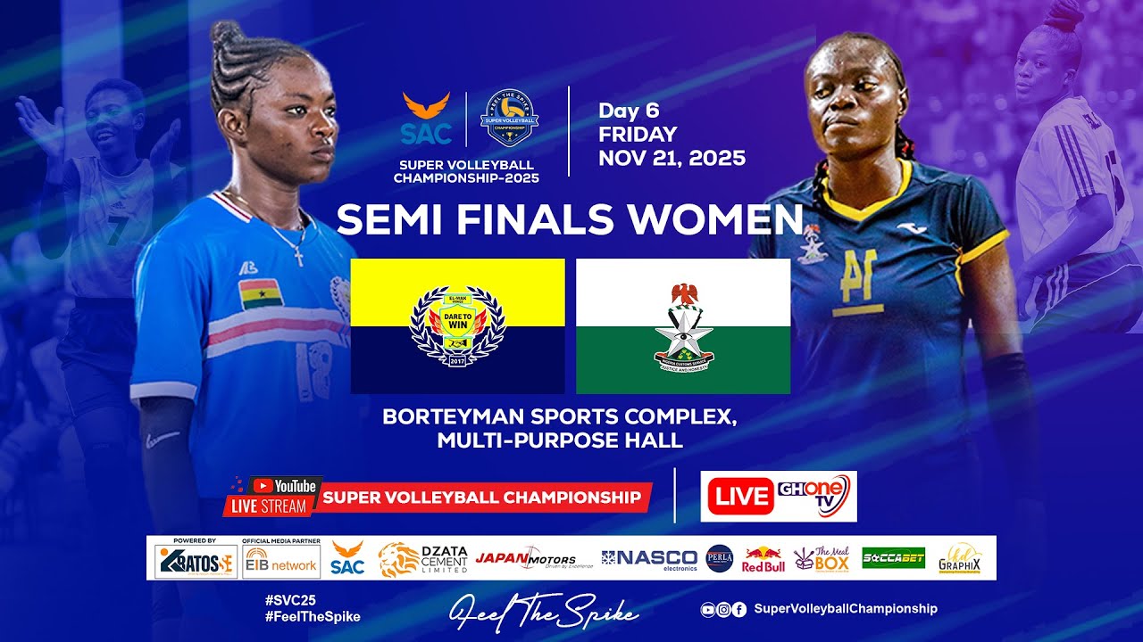 LIVE STREAM: 2025 SAC Super Volleyball Championship | 21st November, 2025