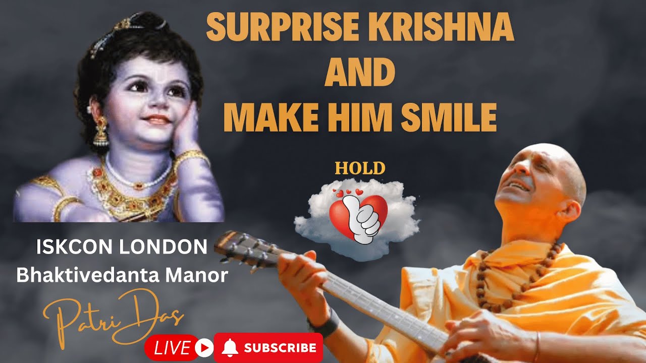 Live ISKCON London | Surprise Krishna and Make Him Smile