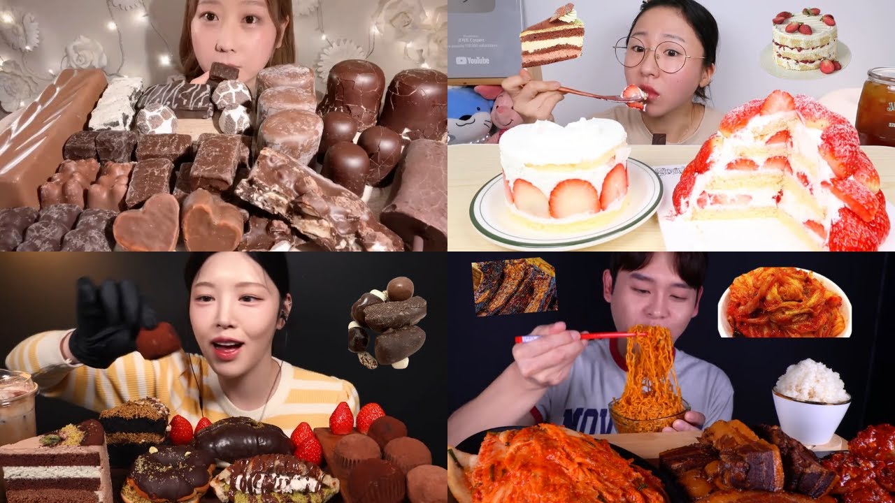Chocolate vs Strawberry vs Spicy Feast | Ultimate Mukbang ASMR