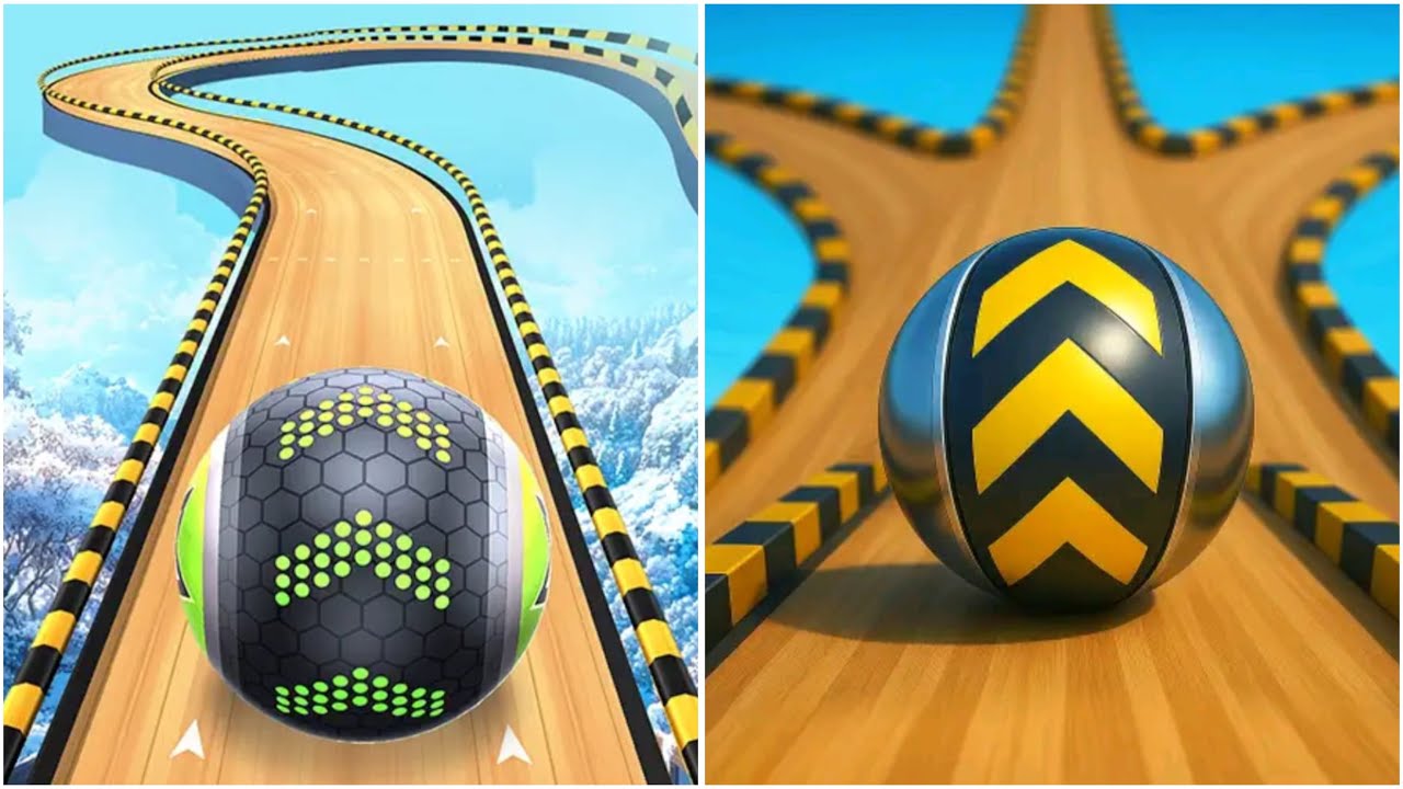 Going Ball speed run challenge ⚡️Vs  ⚡️Super Rolling Balls 🎱 Walkthrough SpeedRun 🚀Gameplay❤️‍🔥😎