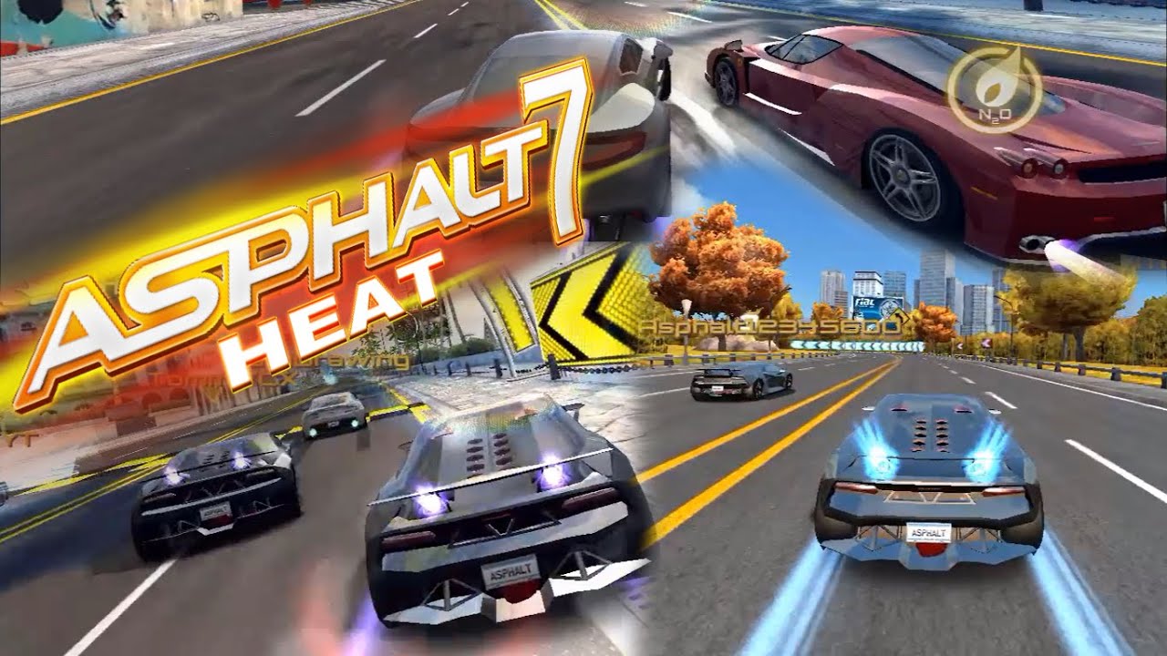 Asphalt 7: Heat - MULTIPLAYER Races #3