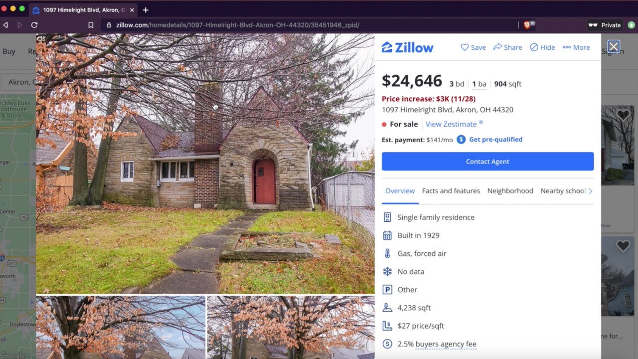 Как искать на ZILLOW объекты аренды по разделу 8! Поиск в режиме реального времени для онлайн-инв...