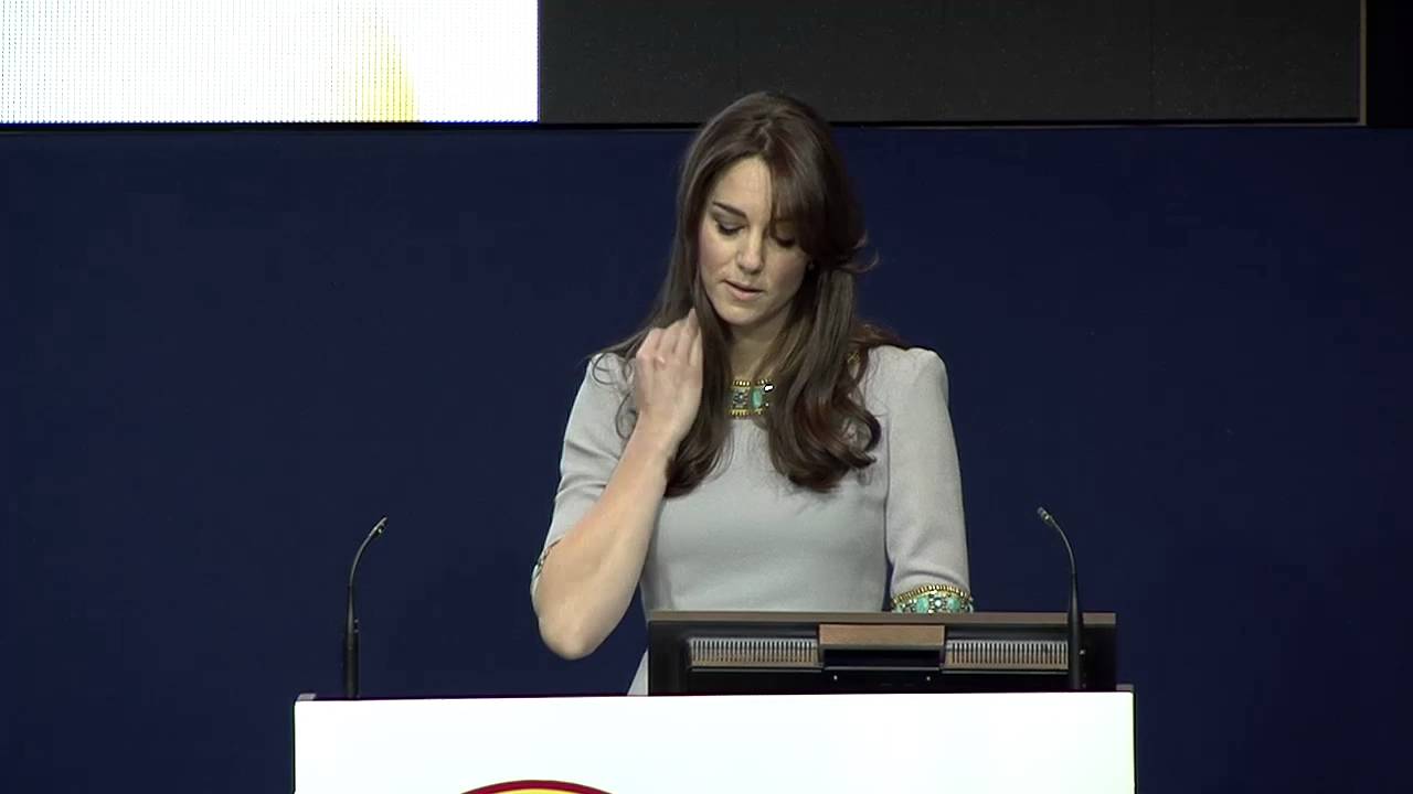 The Duchess of Cambridge speaks at the Place2Be Headteacher Conference, 18 November 2015