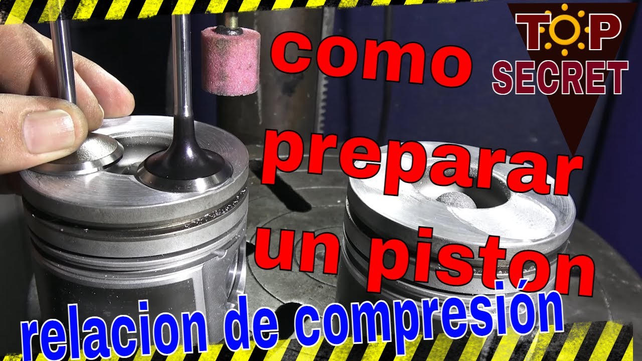 secretos altura de compresión  ( Piston height )