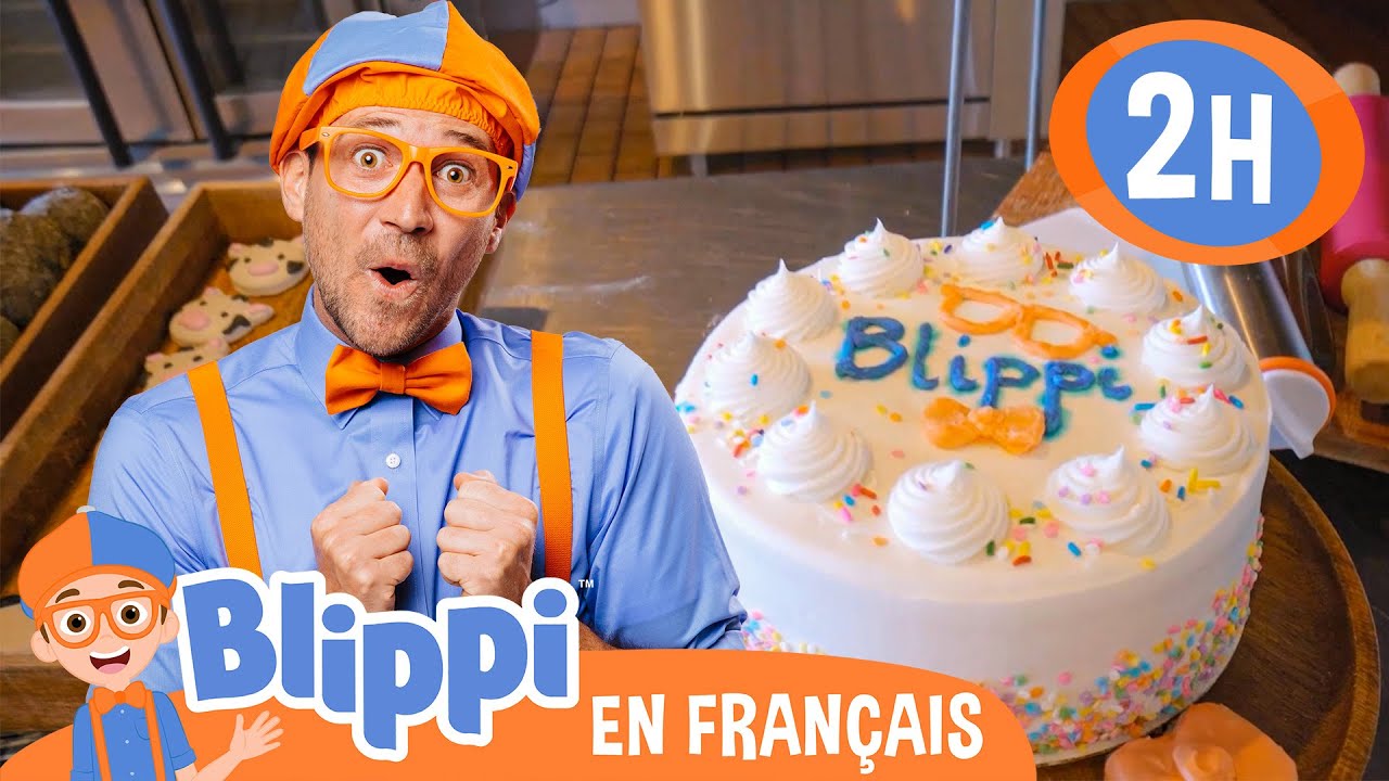 Blippi fait des gateaux ! | Blippi en français | Vidéos éducatives pour enfants