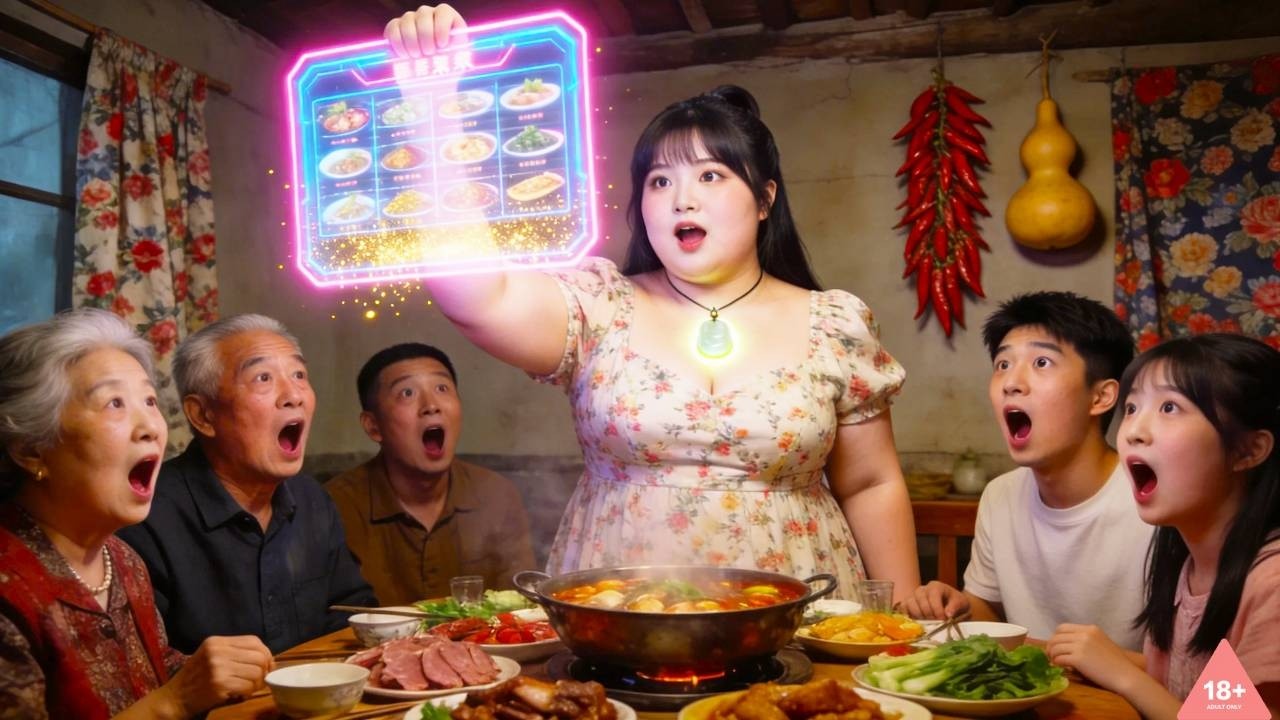 Crucé gordita en la hambruna.  Despierto un manantial espiritual:¡y con comida deliciosa hago rica!