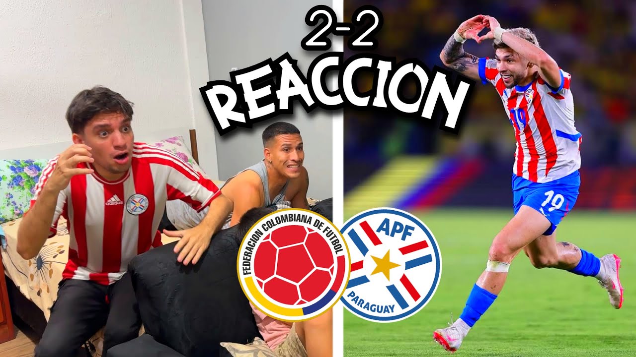 COLOMBIA 2 - 2 PARAGUAY | REACCIONAMOS AL GOLAZO DE ENCISO | ELIMINATORIAS SUDAMERICANAS 2026