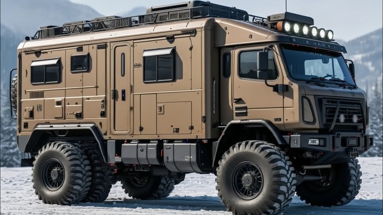 2026 Toyota Fortress Overlord 8x8 – Ultimate Extreme Overland Motorhome