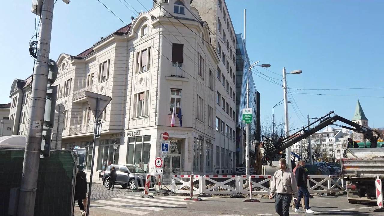 Rekonštrukcia Námestia SNP v Bratislave/ marec 2026