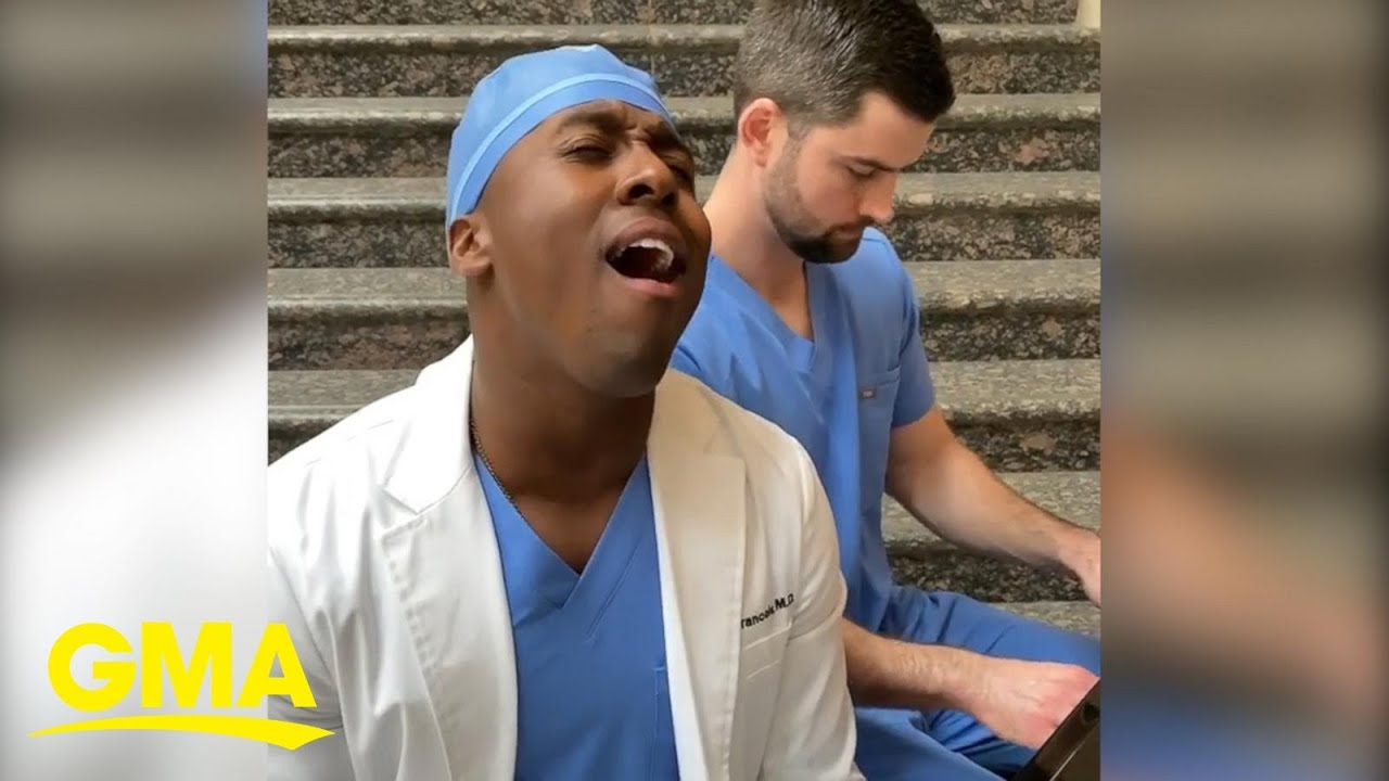 This doctor's rendition of 'Imagine' is the hope the world needs right now