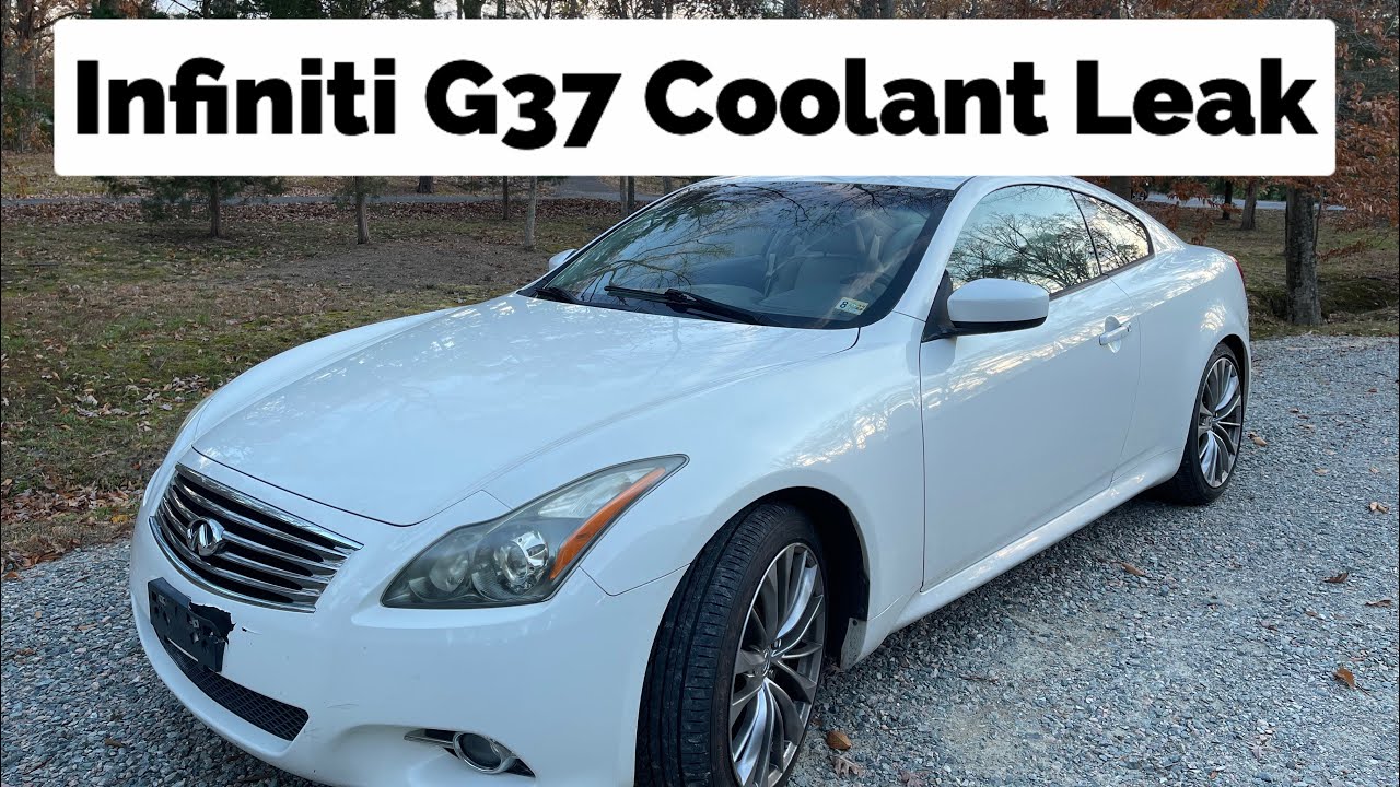 2011 Infiniti G37 Has Coolant Leak