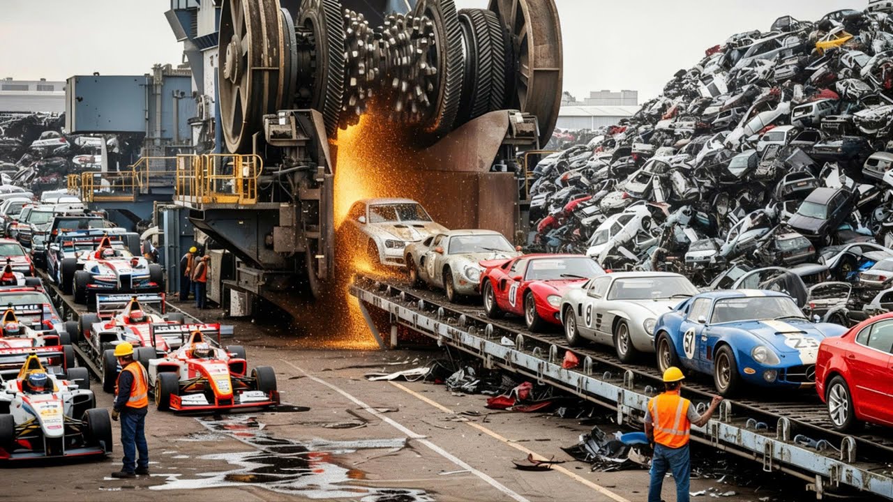 Inside a Modern Car Recycling Plant – The Amazing Way They Are Made