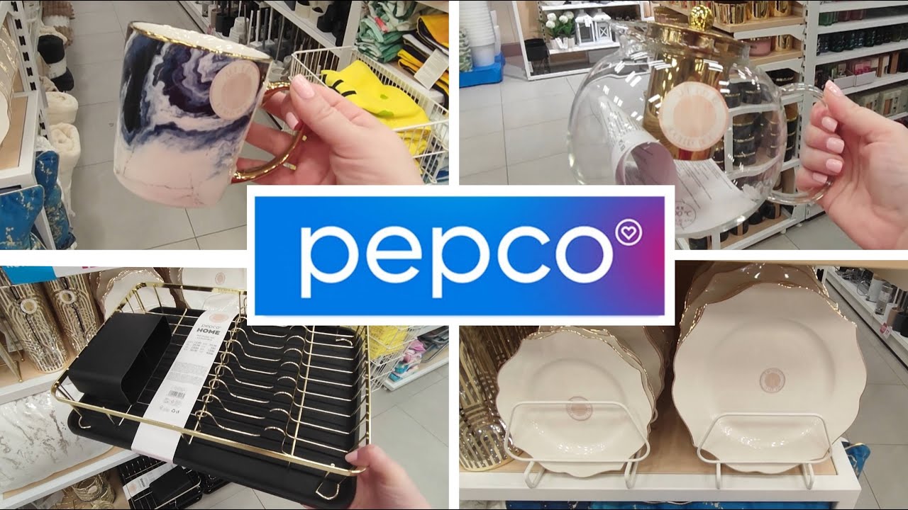 PEPCO 🛍️ KOLEKCJA ART DECO 💖 SUSZARKA DO NACZYŃ I CUDNE TALERZE 💖 PRZEGLĄD PÓŁEK 💖