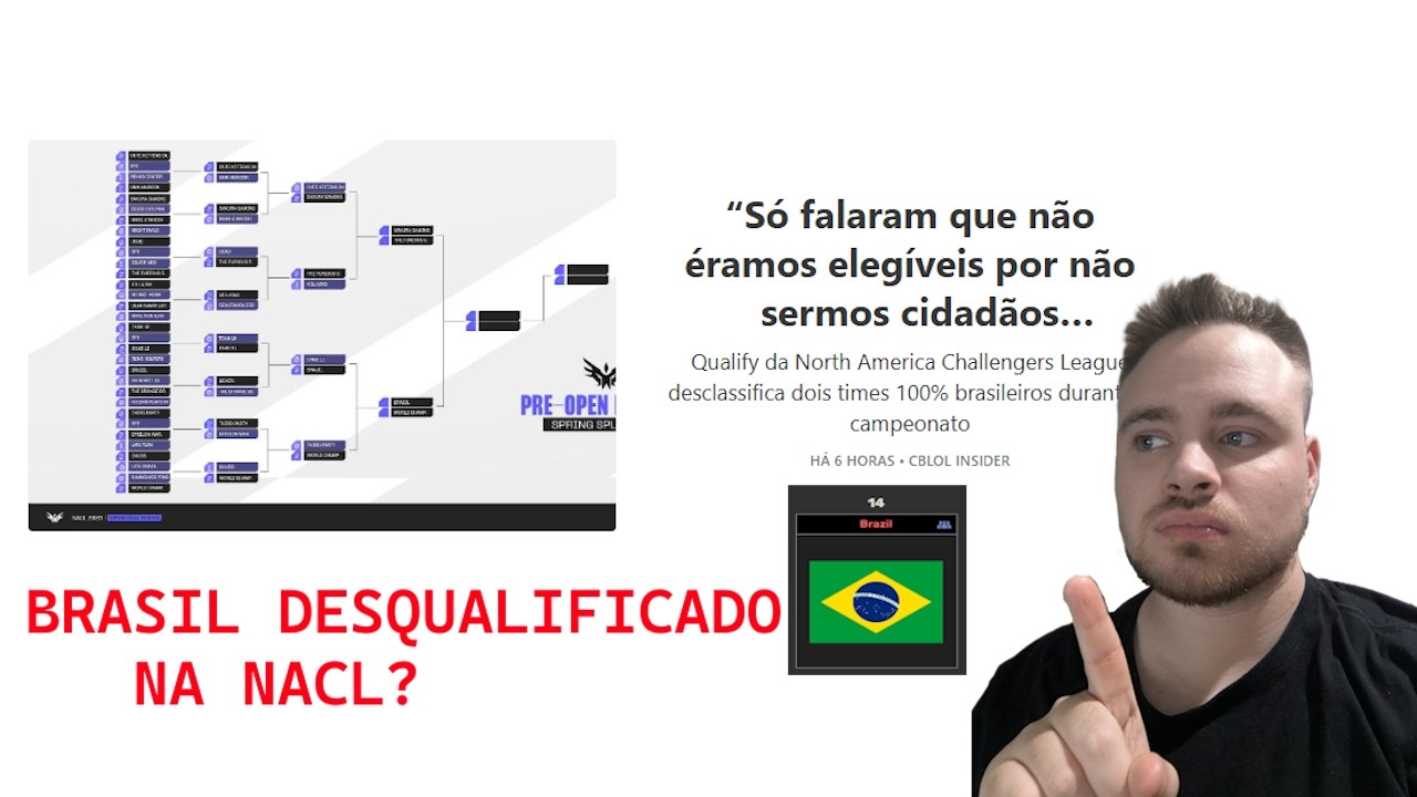 DESQUALIFICARAM O BRASIL NO QUALIFY DA NACL? - Cortes do GHS