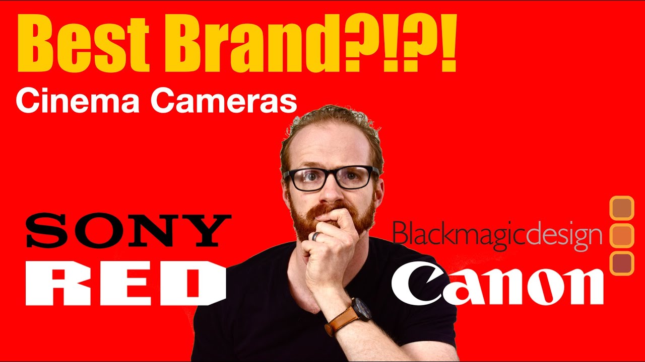 Какая марка кинокамер лучшая: Canon, Sony, Red, BlackMagic