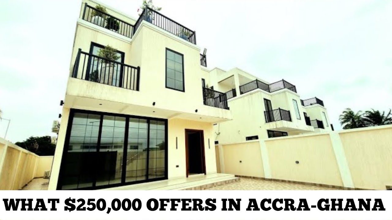A Tour Inside This 4-Bedrooms House At Airport residential area, Accra-Ghana Will Below Your Mind