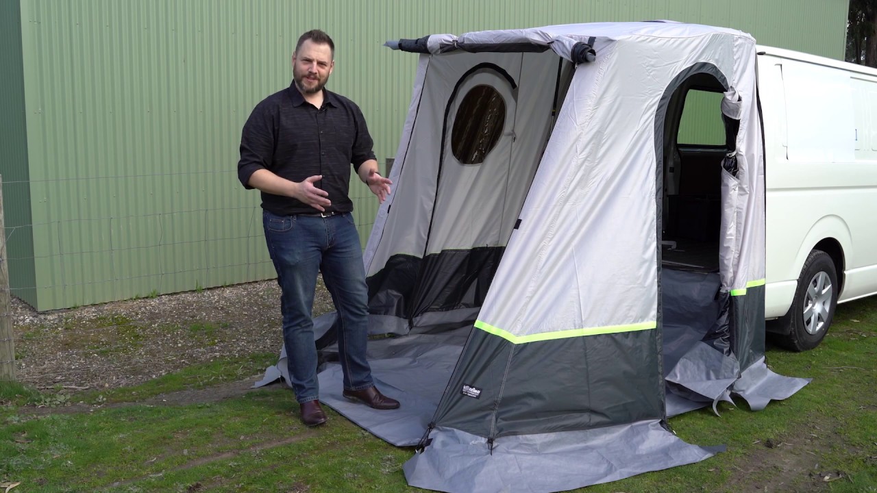 Hiace trapez rear tent