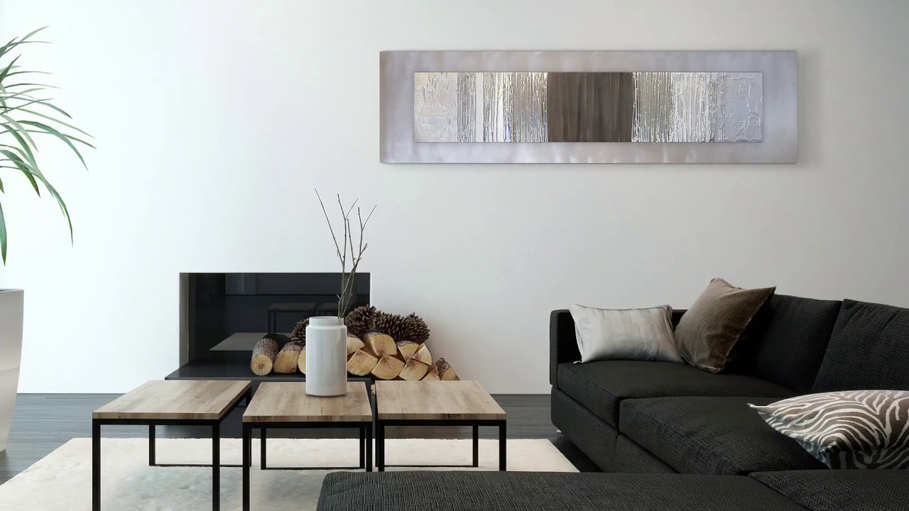 Pearl Shadows, Silver Wall Art