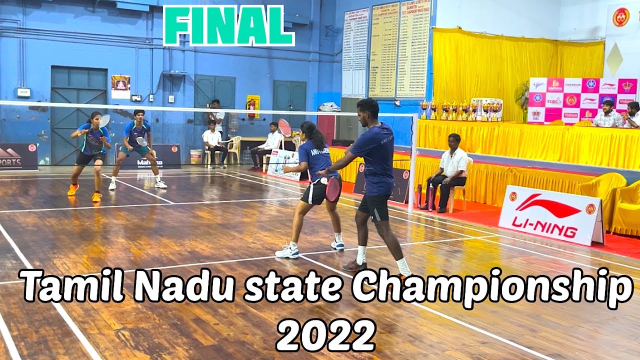FINAL - MIXED DOUBLES || TN State Senior Championship 2022 || DHILEPAN ANUSHA vs SASIKUMAR ANUPRABHA