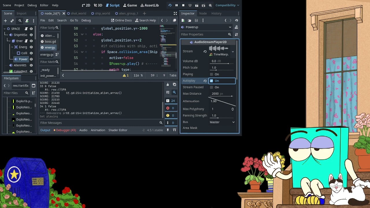 Fun With Sound Design (by which I mean this sound effect isn't playing) - Code With Me!