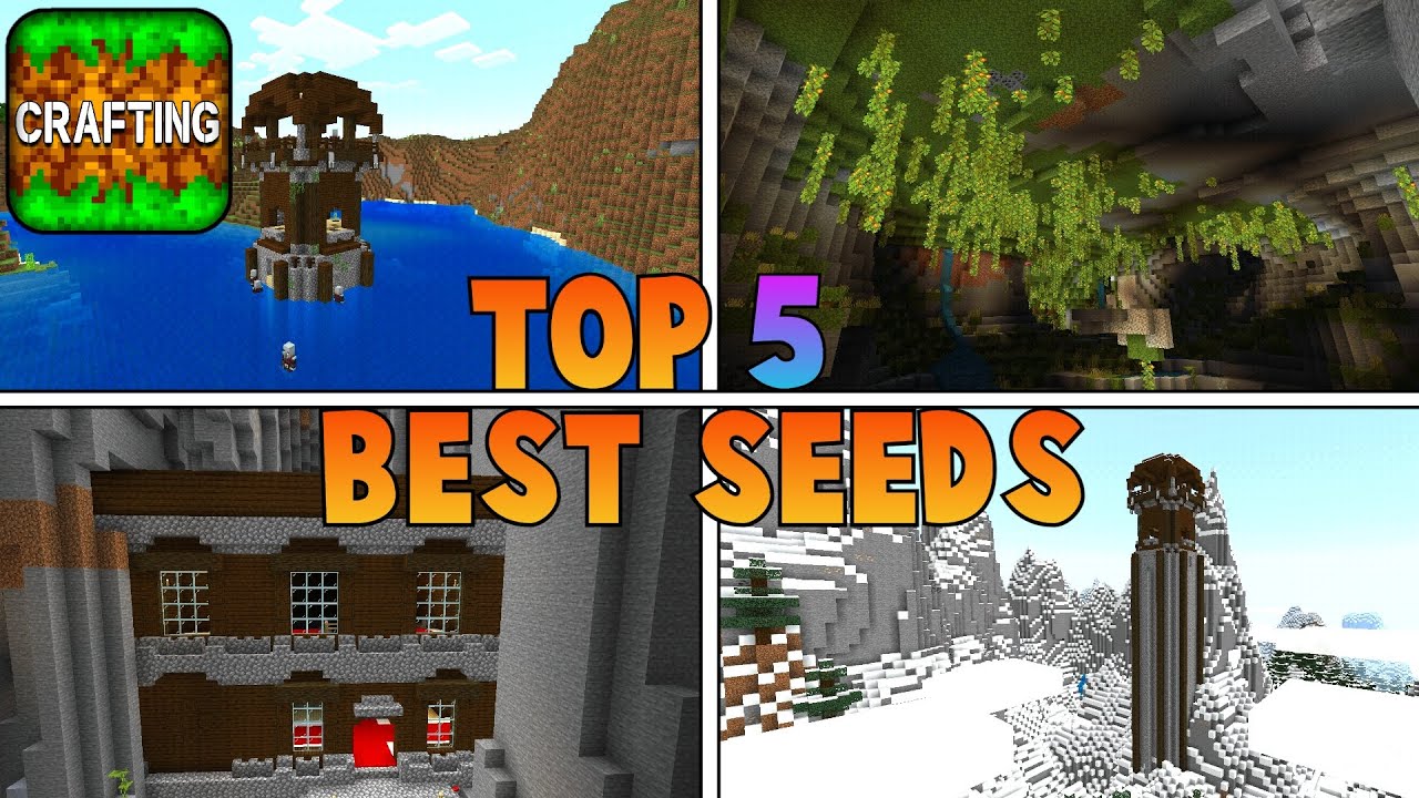 Crafting and Building - TOP 5 BEST SEEDS For SURVIVAL in Crafting and Building 1.18