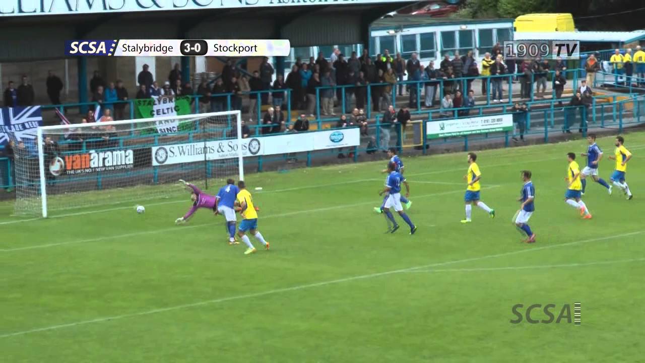 Stalybridge Celtic Vs Stockport County 25/08/2014 (Vanarama North)