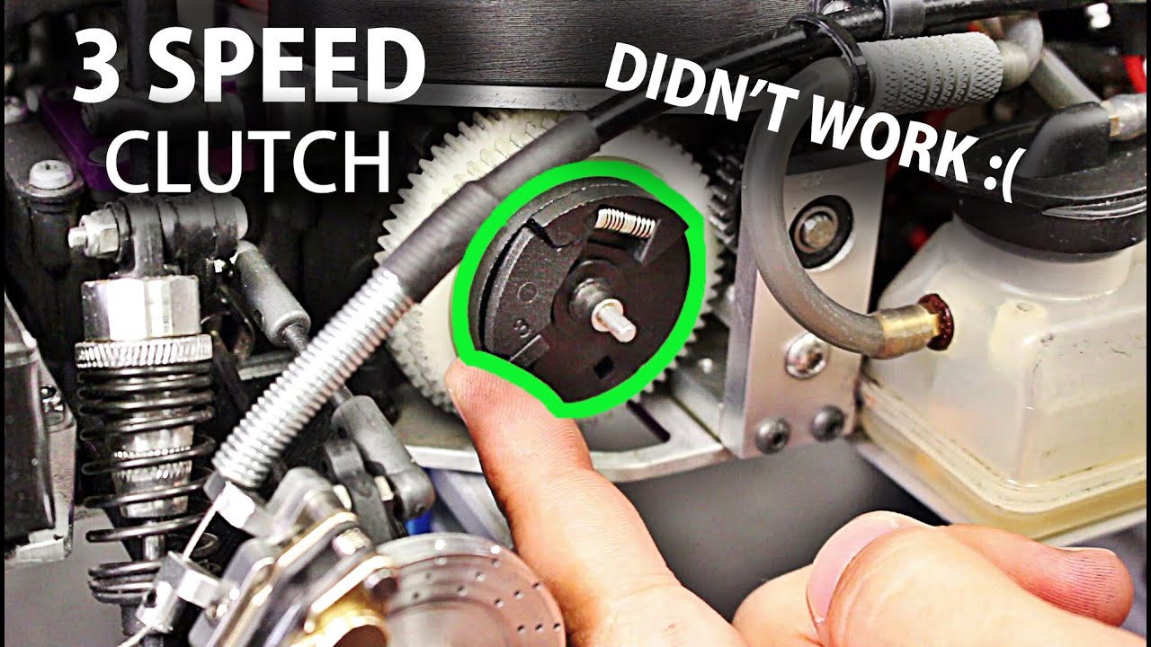 How 3 Speed Transmissions work in RC Cars & Next project!