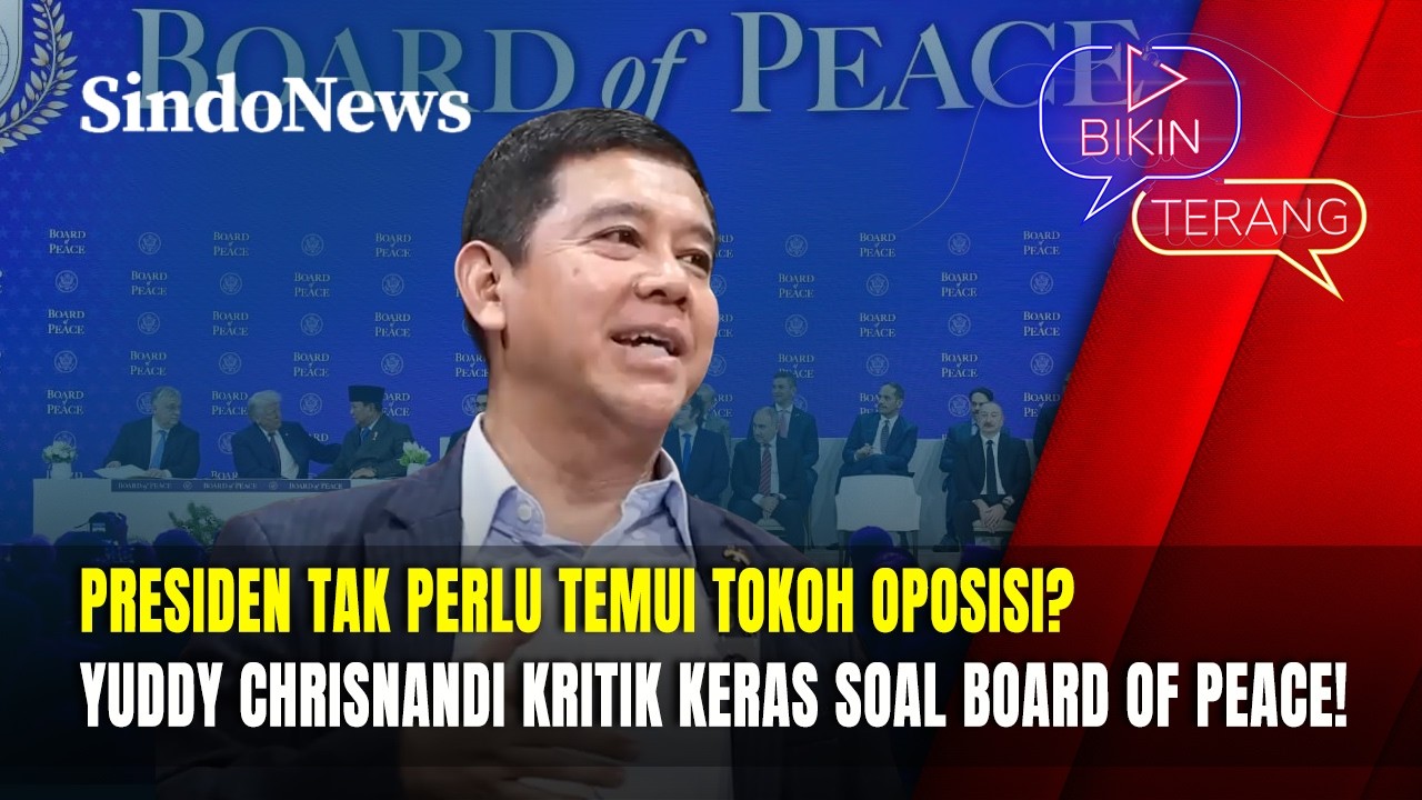 Eks Menpan RB Kritik Keras Board of Peace, Presiden Tak Perlu Temui 