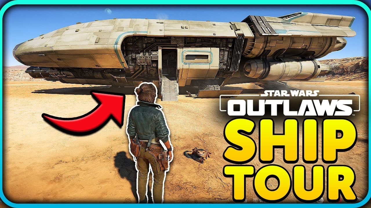 Star Wars Outlaws Ship Tour! ALL Trailblazer Interior Features + Rooms!
