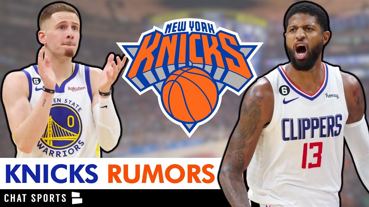 MAJOR Knicks Rumors Ft. Paul George, Donte DiVincenzo, Obi Toppin, Evan Fournier, Miles McBride