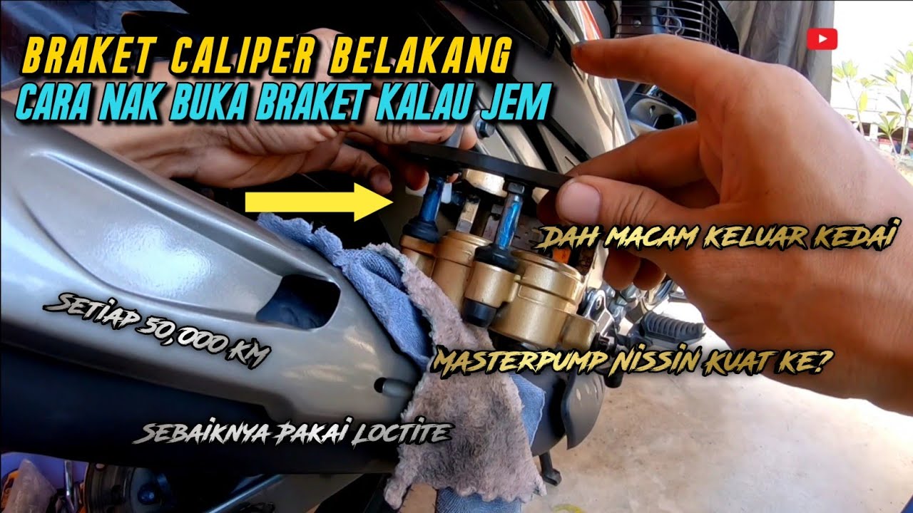 Braket Brake Belakang Pulok Jem 125zR  @akujoe