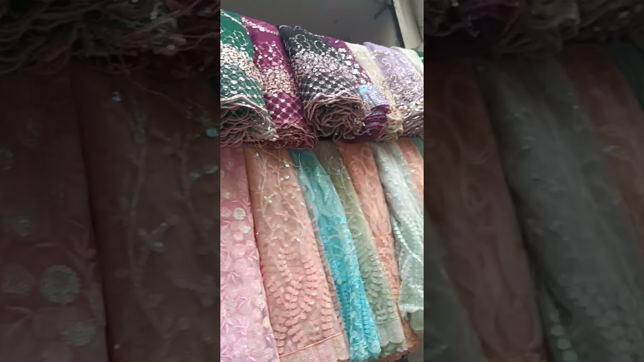 Seelampur Shanti mohalla market 💓#fabric #wholesale #market #shorts #minivlog