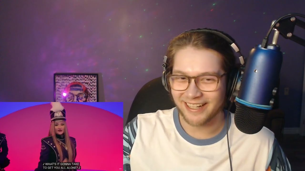 Kim Petras & Nicki Minaj - Alone Music Video | REACTION